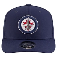 Men's New Era  Navy Winnipeg Jets Team Collection Basic 9SEVENTY Adjustable Hat
