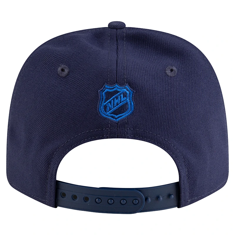 Men's New Era Navy Winnipeg Jets Team Collection Basic 9SEVENTY Adjustable Hat