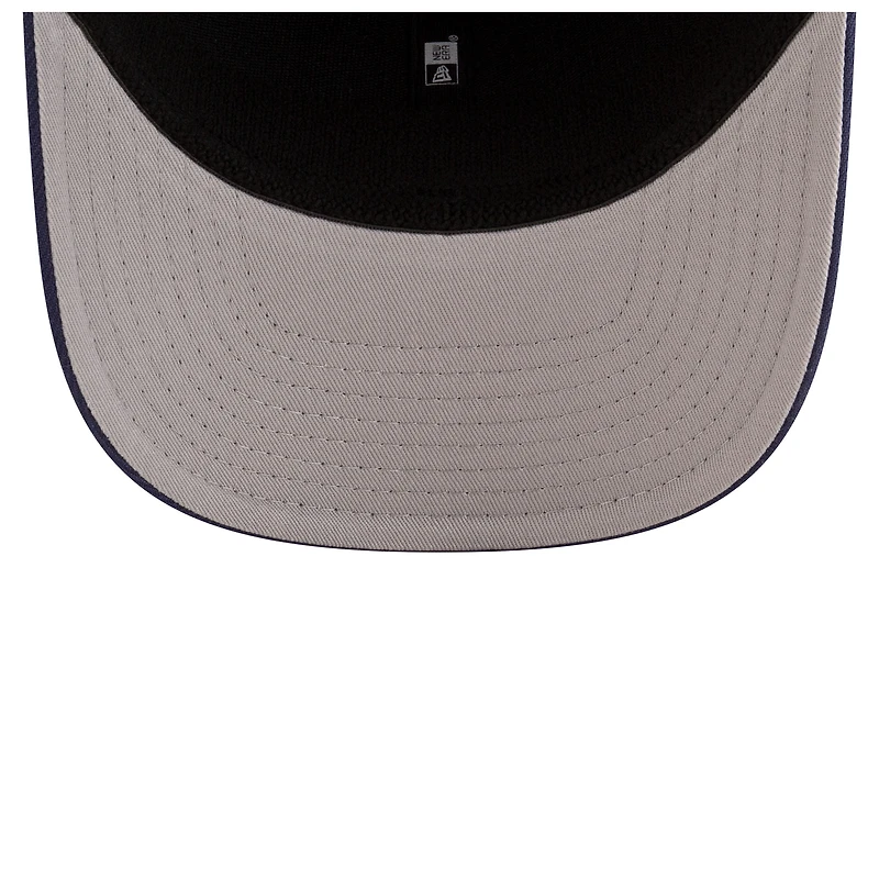 Casquette ajustable New Era bleu marine Winnipeg Jets Team Collection Basic 9SEVENTY pour homme