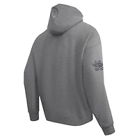 Sweat à capuche neutre Pro Standard pour hommes, gris chiné, Jets de Winnipeg