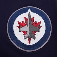 Men's Pro Standard Navy Winnipeg Jets Classic Chenille T-Shirt
