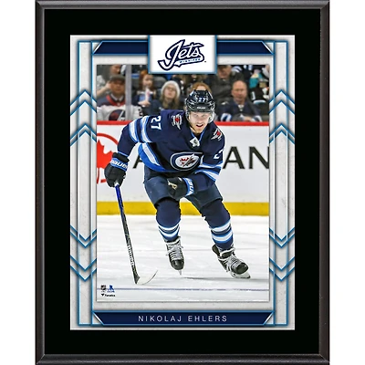 Nikolaj Ehlers Winnipeg Jets 10.5" x 13" Sublimated Player Plaque