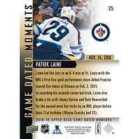 Patrik Laine Winnipeg Jets Unsigned 2018-19 Upper Deck Game Dated Moments #25 Trading Card - Five-Goal Game