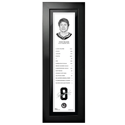 Teemu Selanne Winnipeg Jets - Legends Line 6'' x 22'' Photo encadrée