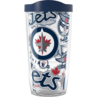 Jets de Tervis Winnipeg 16 oz. Gobelet Allover Classic