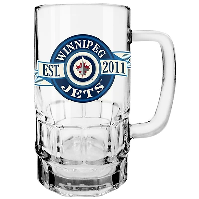 Le Sports Vault Winnipeg Jets 18 oz. Chope à bière