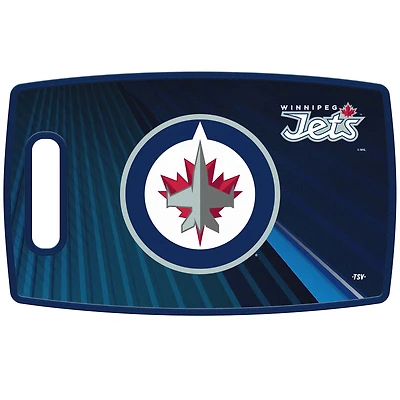 The Sports Vault Winnipeg Jets - Large Cutting Board