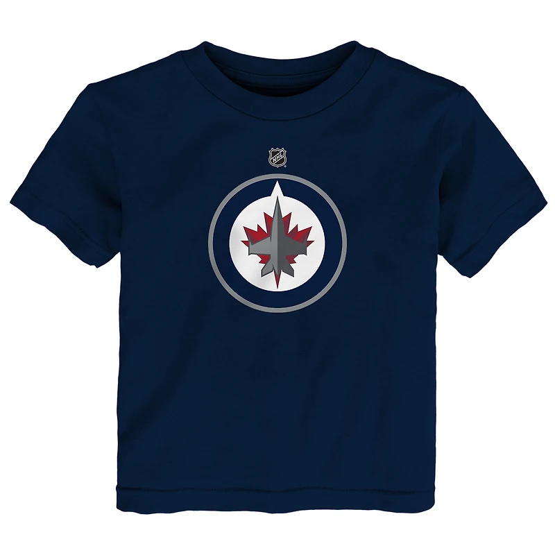 Toddler Outerstuff  Navy Winnipeg Jets Primary Logo T-Shirt