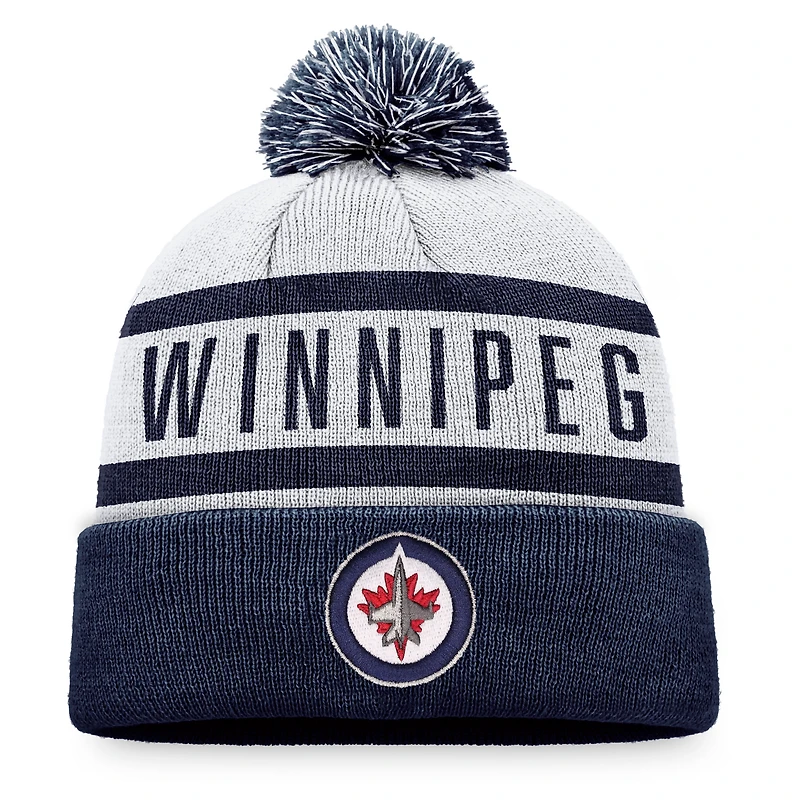 Pack combo écharpe, gants et tricot unisexe Fanatics Winnipeg Jets