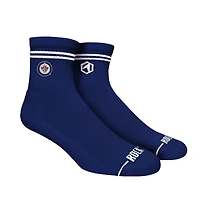 Chaussettes unisexes Rock Em Socks Winnipeg Jets à rayures décontractées mi-longues