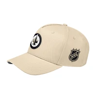 Casquette unisexe Starter Tan Winnipeg Jets à réglage ton sur ton