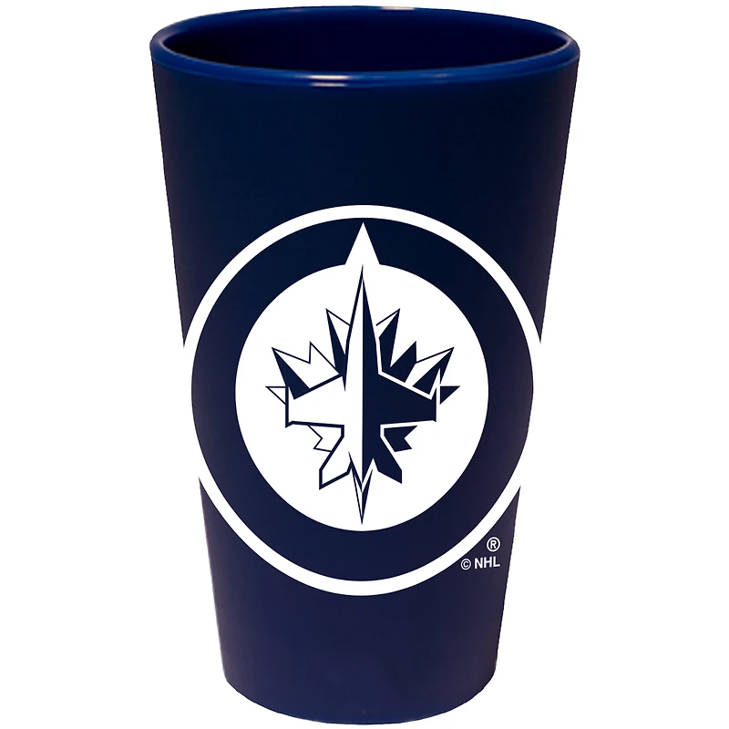 WinCraft Winnipeg Jets 16oz. Silicone Pint Glass