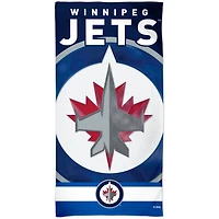 Serviette de plage WinCraft Winnipeg Jets 30 po x 60 po en Spectra