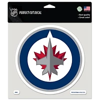 WinCraft  Winnipeg Jets 8" x 8" Color Car Decal