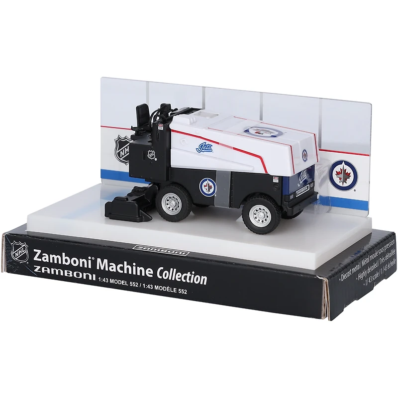 Zamboni moulée sous pression à l'échelle 1:43 des Jets de Winnipeg