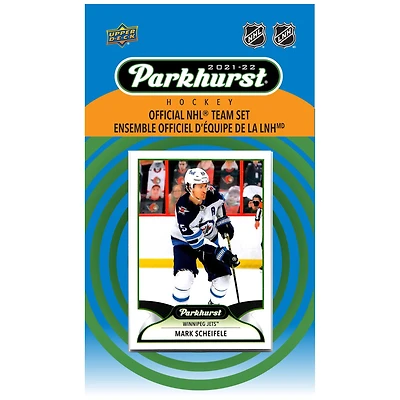 Équipe des Jets de Winnipeg 2021/22 - Ensemble de cartes à collectionner
