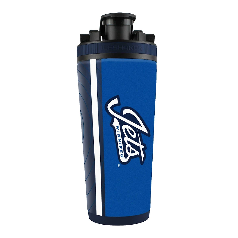 Bouteille shaker en acier inoxydable 4D de 77 cl des Jets de Winnipeg
