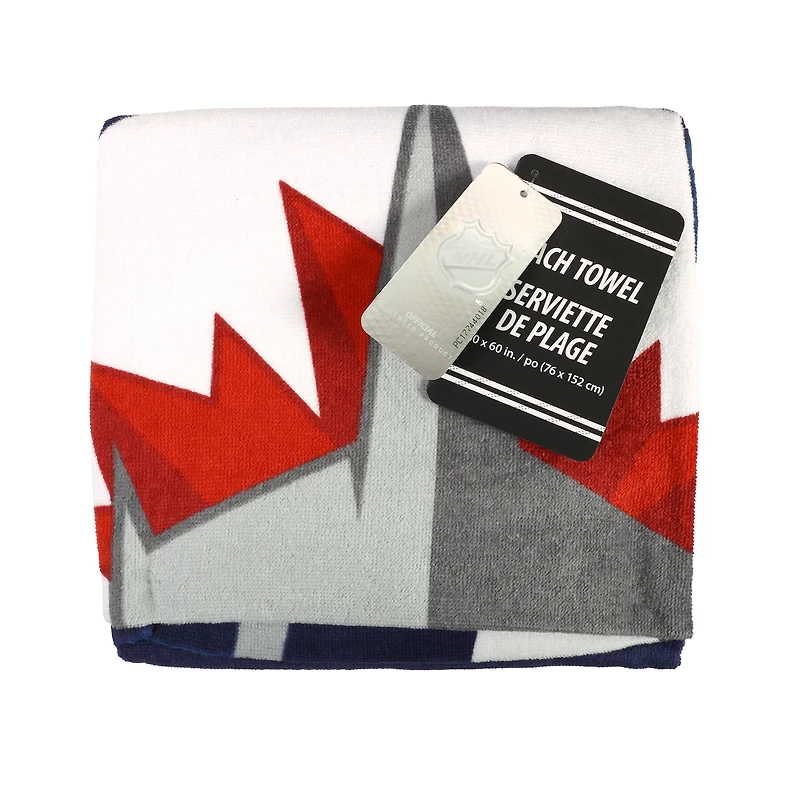 Winnipeg Jets Beach Towel