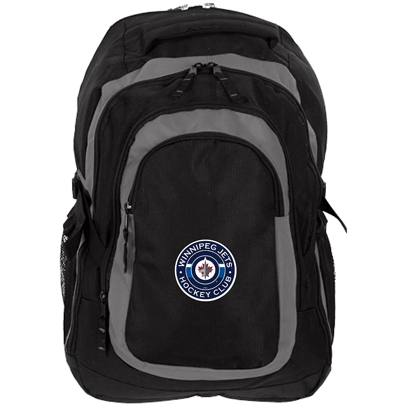 Winnipeg Jets Black and Gray - Backpack