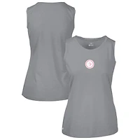 Débardeur gris pour femme avec logo Macy Core la fête des mères Jets de Winnipeg Levelwear
