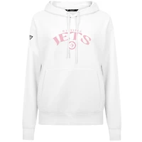 Sweat à capuche blanc pour femme Levelwear avec motif de fête des mères Jets Winnipeg
