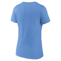 Women's Fanatics Blue Winnipeg Jets Alternate Graphic T-Shirt