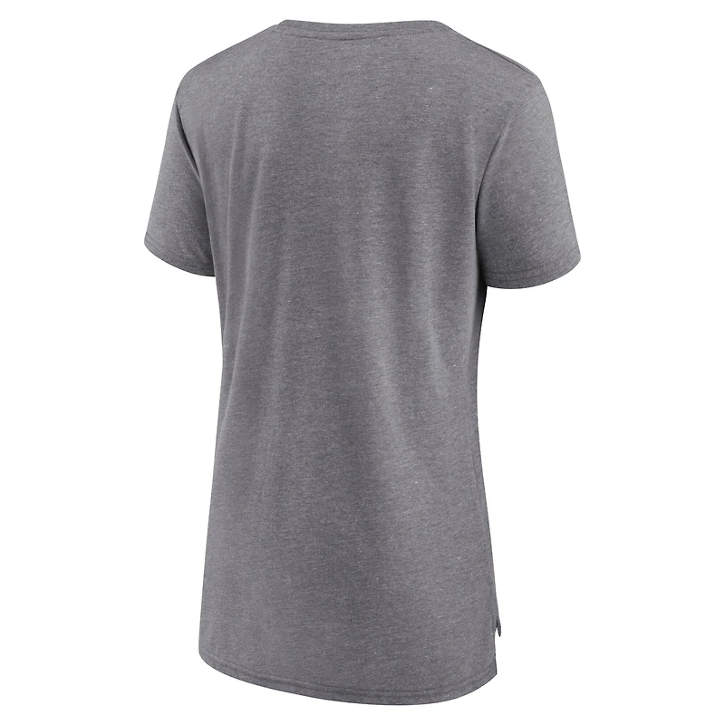 Women's Fanatics Heather Gray Winnipeg Jets Special Edition 2.0 Modern T-Shirt