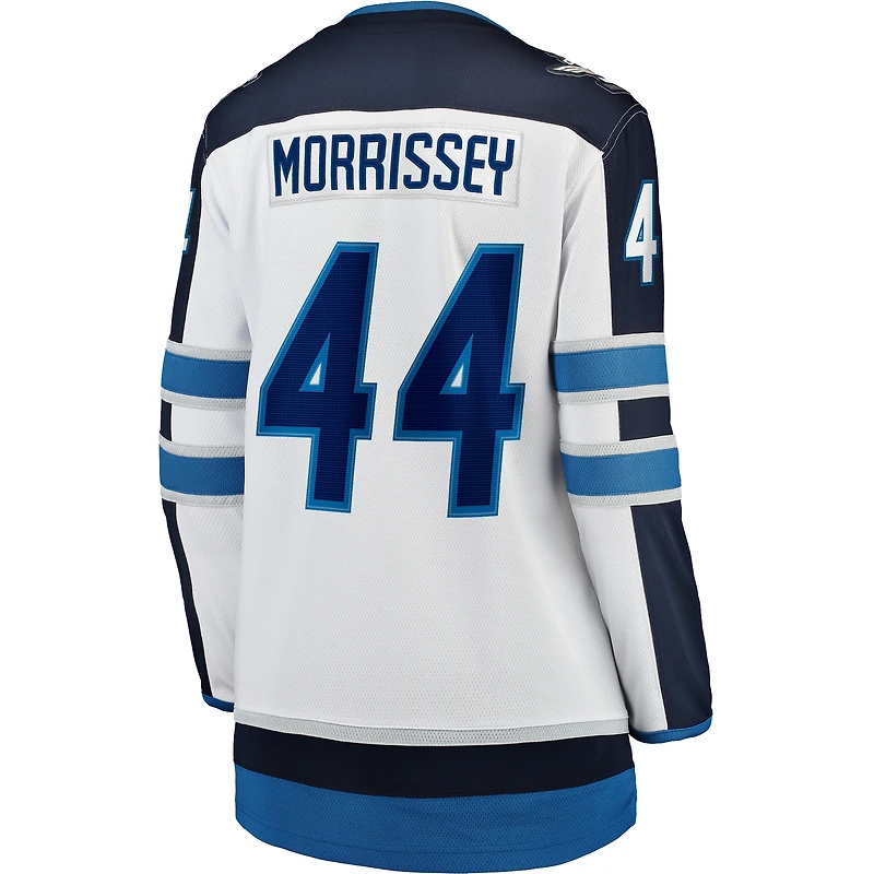 Fanatiques féminines de marque Josh Morrissey White Winnipeg Jets Premier Breakaway Away - Maillot joueur