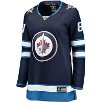 Women's Fanatics Kyle Connor Navy Winnipeg Jets Breakaway Jersey