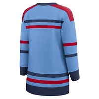 Maillot Breakaway bleu clair pour femmes Fanatics des Jets de Winnipeg