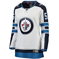 Women's Fanatics Mark Scheifele White Winnipeg Jets Premier Breakaway Away - Player Jersey