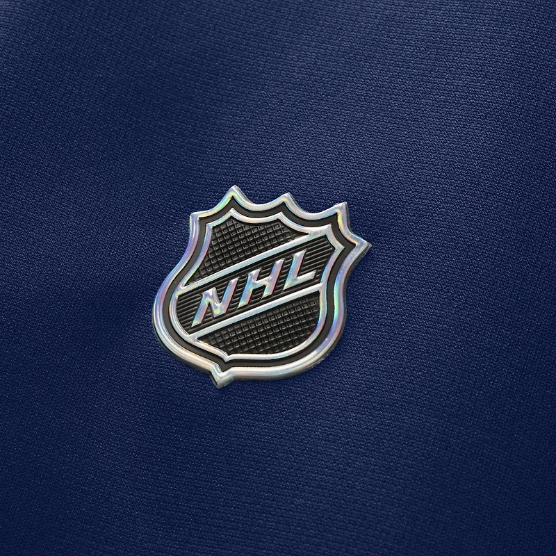 Sweat à capuche zippé entièrement Authentic Pro Rink pour femme Fanatics Navy des Jets de Winnipeg