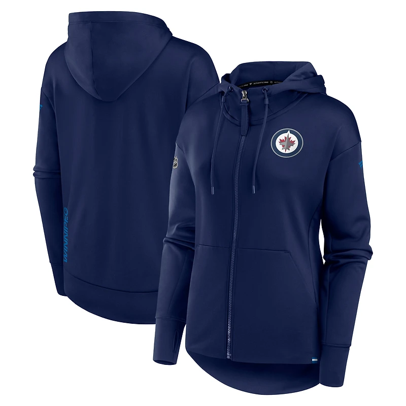 NUT WINJET NAVY NHL W AP SCUBA FZ CAPUCHE JACLAD