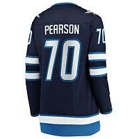 Women's Fanatics Tanner Pearson Navy Winnipeg Jets Home Breakaway Jersey