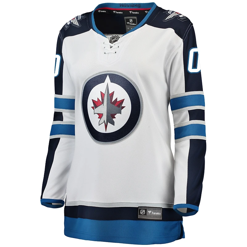 Women's Fanatics White Winnipeg Jets Breakaway - Custom Jersey