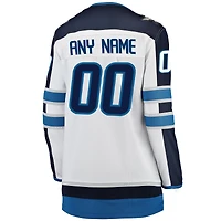 Women's Fanatics White Winnipeg Jets Breakaway - Custom Jersey