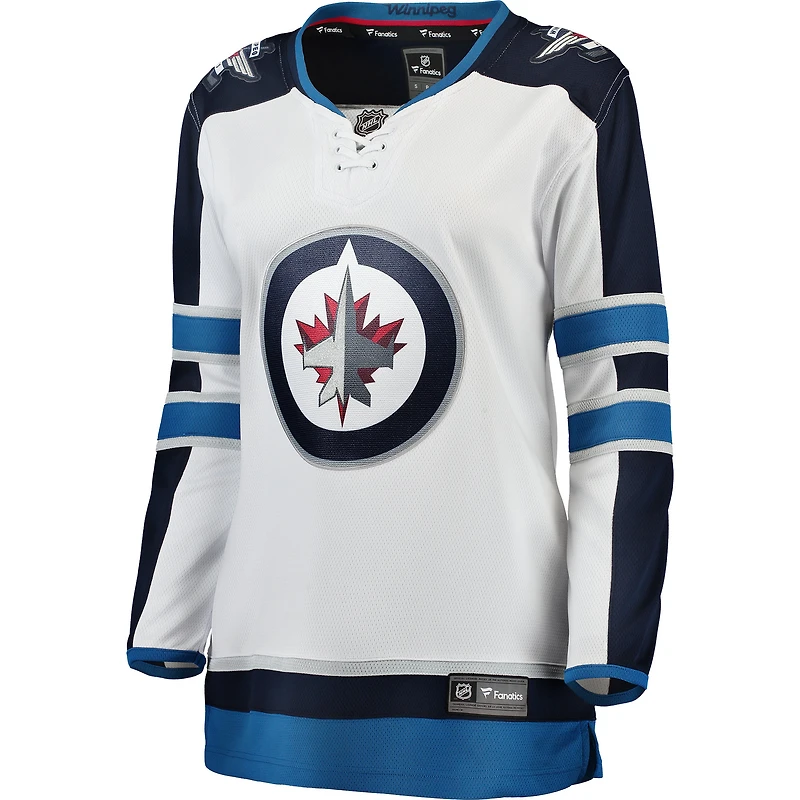 Women's Fanatics White Winnipeg Jets Home Breakaway - Blank Jersey