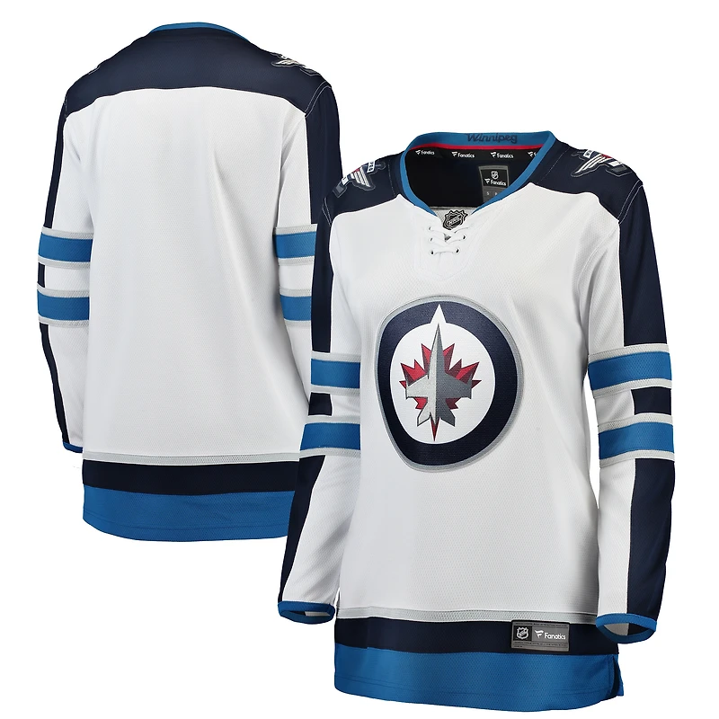 Women's Fanatics  White Winnipeg Jets Home Breakaway Jersey
