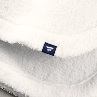 Pull à demi-boutons-pression en sherpa Rush des Jets de Winnipeg, blanc, pour femme (Fanatics).