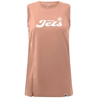 Débardeur rose Levelwear pour femmes, motif Jets de Winnipeg, grande inscription