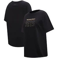 Women's Pro Standard Black Winnipeg Jets Boxy T-Shirt