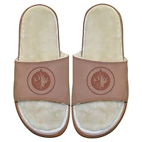 Youth ISlide Winnipeg Jets Nubuck Fur Primary Logo Sandals
