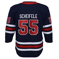 Jeune Mark Scheifele Navy Winnipeg Jets 2021/22 Alternate - Maillot de joueur Premier