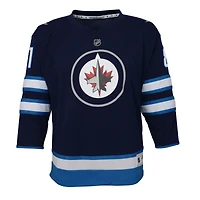 Youth Outerstuff Kyle Connor Navy Winnipeg Jets Home Replica Jersey