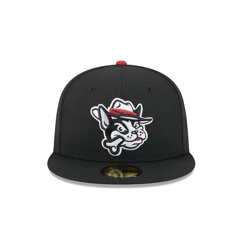 Casquette ajustée 59FIFTY Winston-Salem Dash noire pour homme de New Era