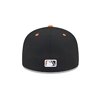 Men's New Era  Black Winston-Salem Dash Theme Nights 59FIFTY Fitted Hat