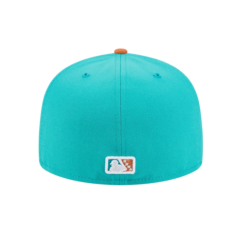 Casquette ajustée 59FIFTY pour homme New Era Turquoise Winston-Salem Dash Theme Nights