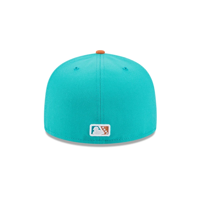 Casquette ajustée 59FIFTY pour homme New Era Turquoise Winston-Salem Dash Theme Nights