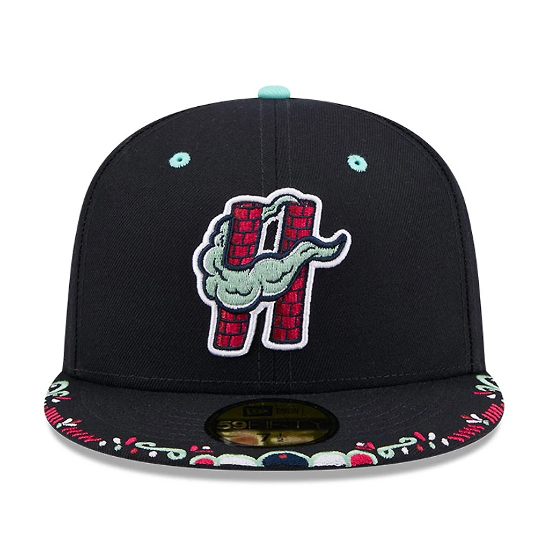 Casquette ajustée New Era Winston-Salem Dash 2026 Copa De La Diversion 59FIFTY noire pour homme