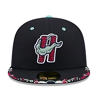 Casquette ajustée New Era Winston-Salem Dash 2026 Copa De La Diversion 59FIFTY noire pour homme